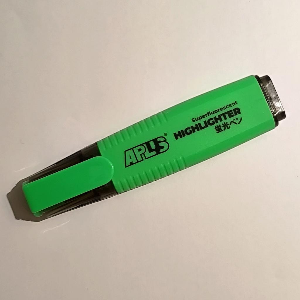 APLUS AH601 HIGHLIGHTER - GREEN