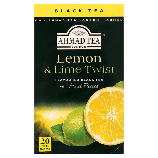 AHMAD TEA LEMON &amp; LIME TEA (20 BAGS)