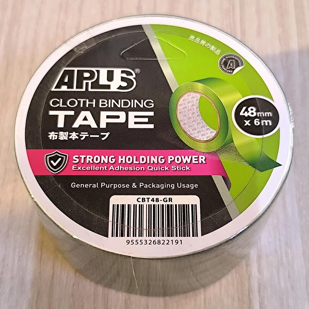 APLUS CLOTH BINDING TAPE - 48MM X 6M (GREEN)