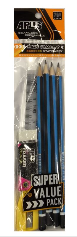 APLUS SV-08 STATIONERY SET (PL2100-4'S+ER3530-1'S+PS605-1'S+SR15-1'S)