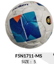 MOLTEN F5N1711-MS NO.5 PVC FOOTBALL