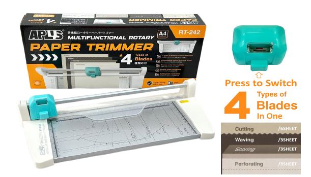 APLUS RT-242 A4 ROTARY PAPER TRIMMER
