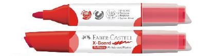 F/CASTELL 254031 X-BOARD WB MARKER-RED