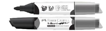 F/CASTELL 254034 X-BOARD WB MARKER-BLACK