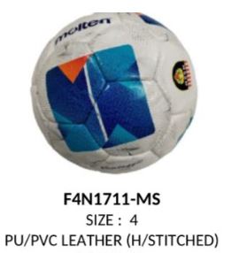 MOLTEN F4N1711-MS NO.4 PVC FOOTBALL