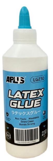 APLUS LG230 230ML LATEX WHITE GLUE