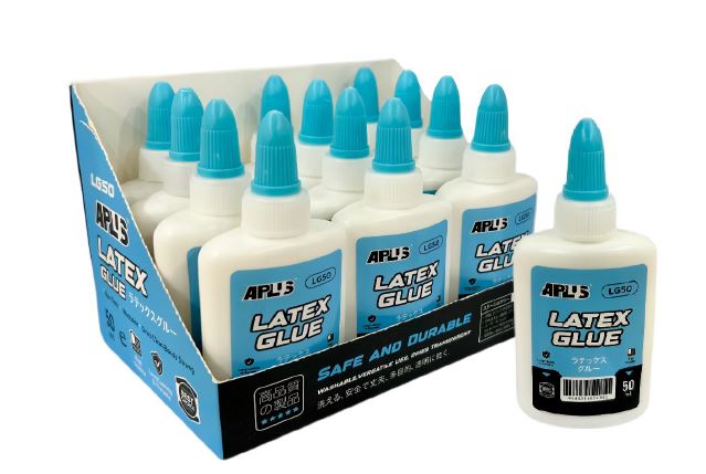 APLUS LG50 50ML LATEX WHITE GLUE