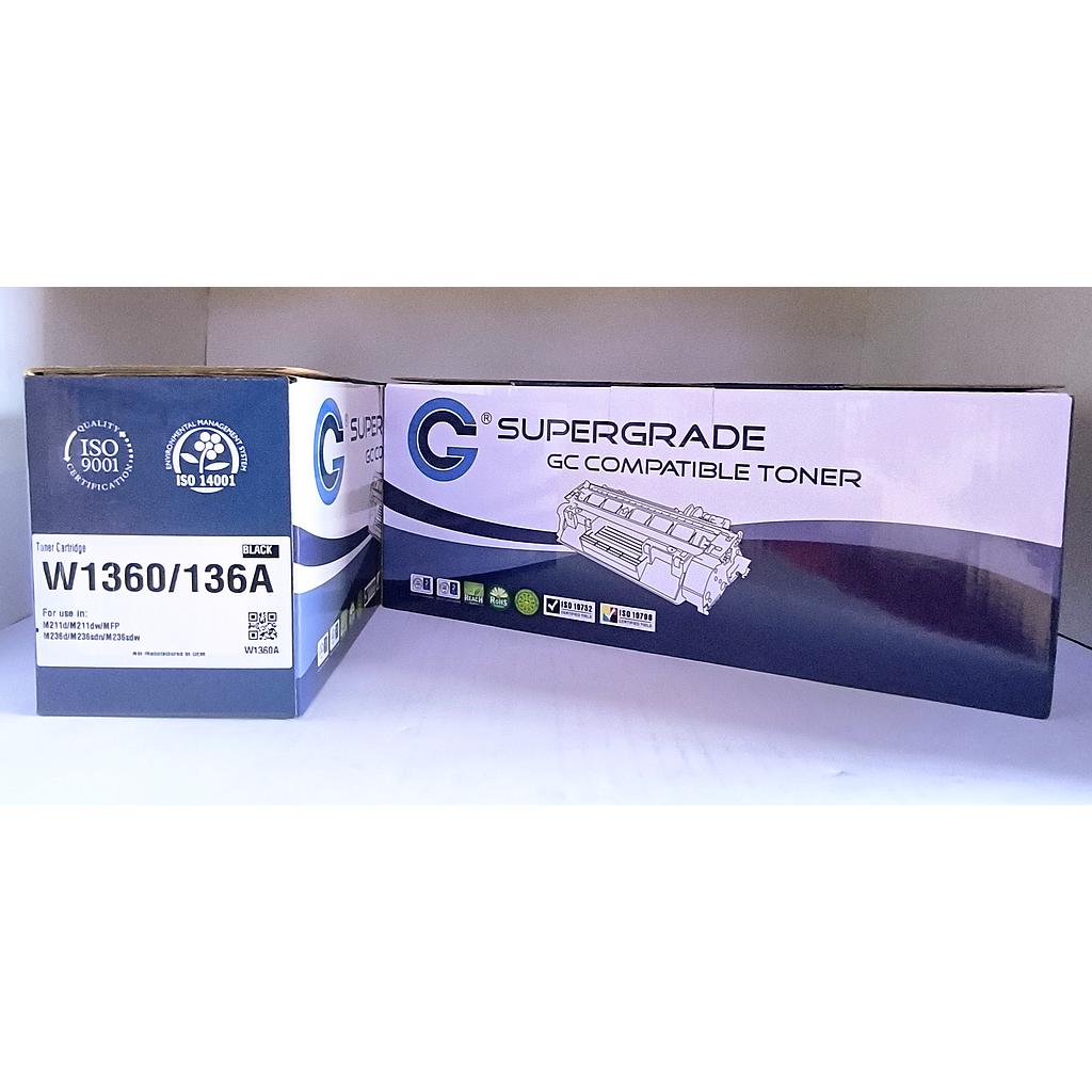 GC COMPATIBLE TONER W1360A (HP) 