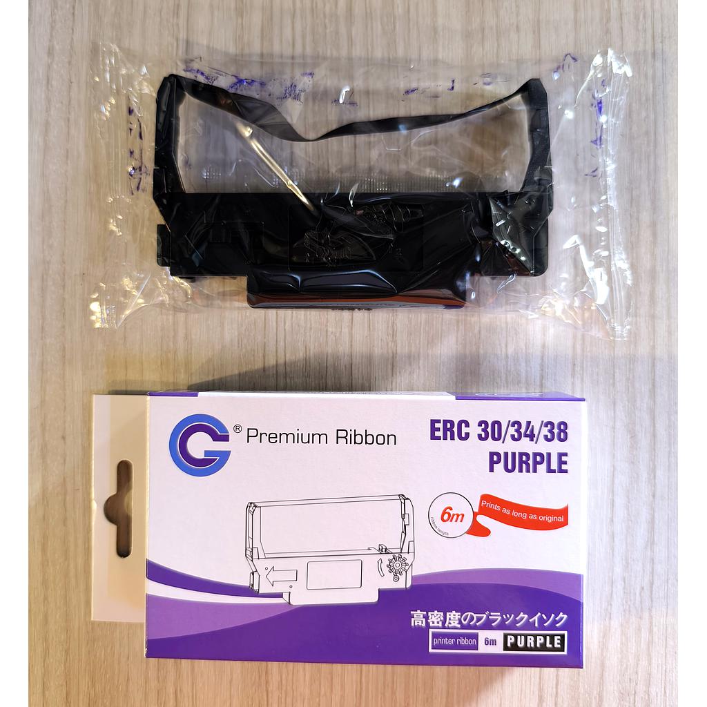 GC ERC30/34/38 RIBBON (EPSON) - PURPLE  